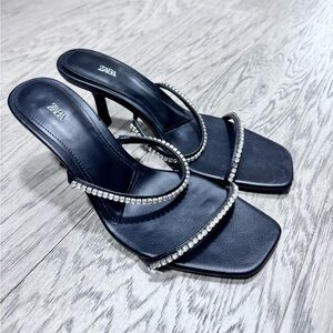 Rhinestone sandals